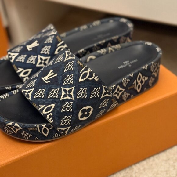 Louis Vuitton 1854 Jumbo Flatform Limited Addition Sandals - Picture 2 of 2